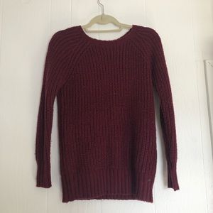 Maroon Legging Sweater | American Eagle